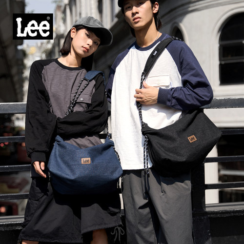 Lee潮牌斜挎包男户外轻便单肩包