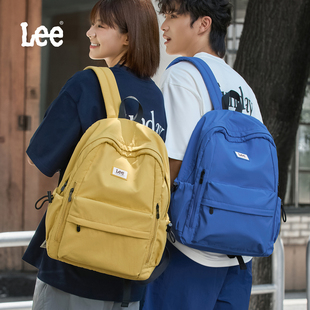 Lee户外轻便双肩包男大容量学生书包电脑包女通勤旅行出差背包