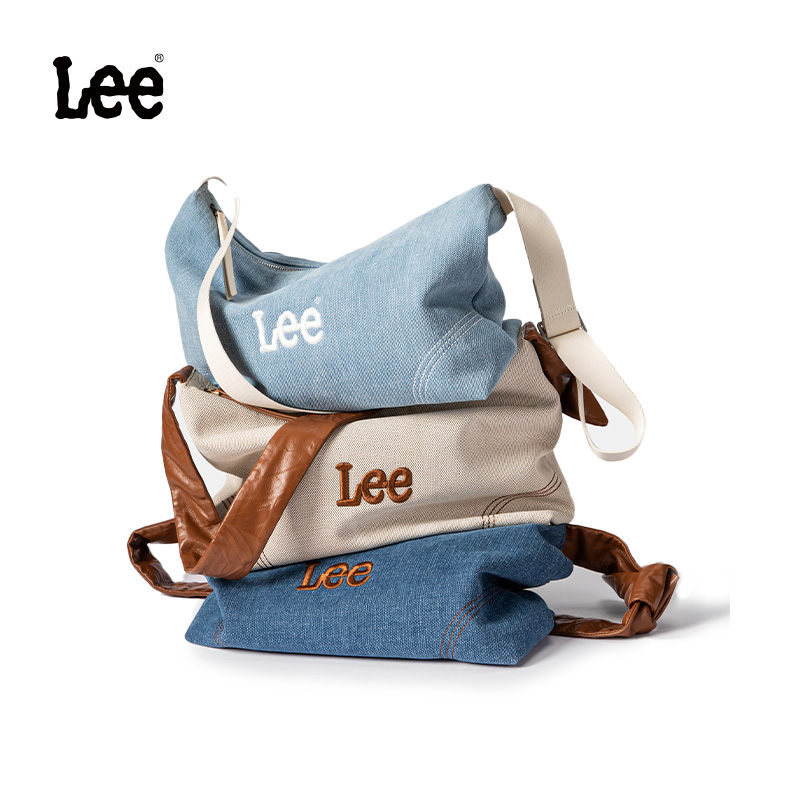 Lee大容量托特包通勤百搭斜挎包