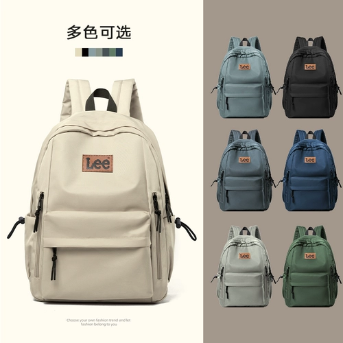 Lee Вместительный и большой ноутбук, сумка для путешествий, школьный рюкзак для школьников, сумка через плечо, подходит для подростков, для средней школы