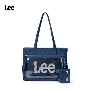 Lee托特包女大容量日系二次元 痛包通勤單肩手提包學(xué)生上課腋下包