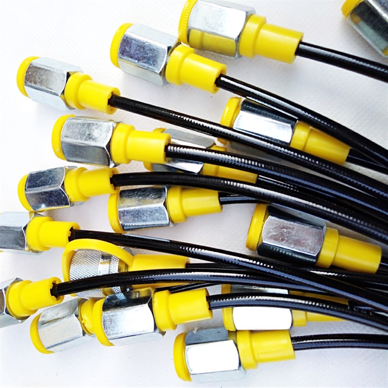 高压63MPA测试压力软管3米挖A机测压管 测压表线油压表连接细油管