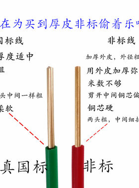 散装零剪铜芯线单芯铜线单股BV2.5平方4电线6家用家装国标纯铜线
