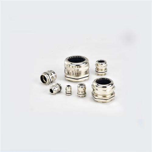 金属电缆防水接头锁紧葛兰铜镀镍防水固定M50*1.5\M54*1.5-100