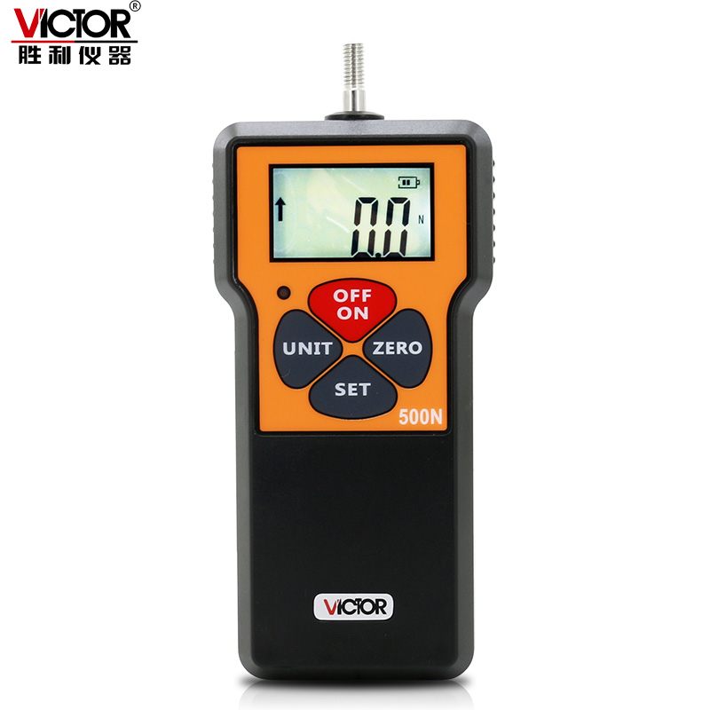 胜利数显推d拉力计VC10N/300N/500N拉压测力计测力计 拉力测试仪