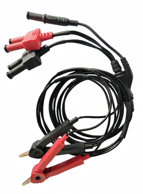 3544/3540/电阻测试仪测试线3545检测线带接地夹子款替代L2101