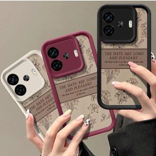 适用iQOOZ9手机壳新款 vivoiqooz9turbo保护套iq00z9x硅胶软V2361A全包V2352A防摔V2353A复古5g爱酷z9x高级女