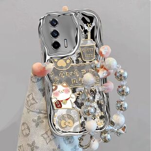 适用realmegt手机壳rmx2202电镀软oppo真我gtneo保护套rmx3031全包3350防摔2t招财猫rmx3357潮女gt大师版 3361