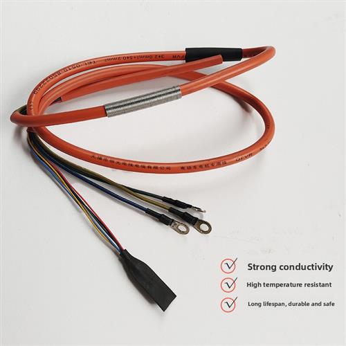 电动汽车电机线350W耐高温电机线霍尔电机线光电线控制器电机线配