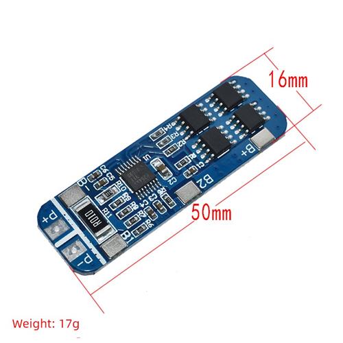 3S 12V 18650聚合物锂电池充电模块保护板3串10A电流过放电保护板