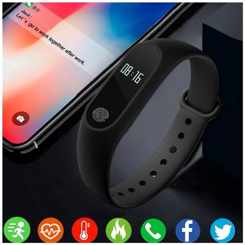 Men Women Smart Band fitness Bracelet Sport Wristband Watch