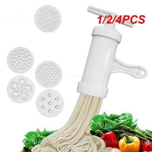 1/2/4PCS Manual Hand Sausage/Noodle Maker Set With 7