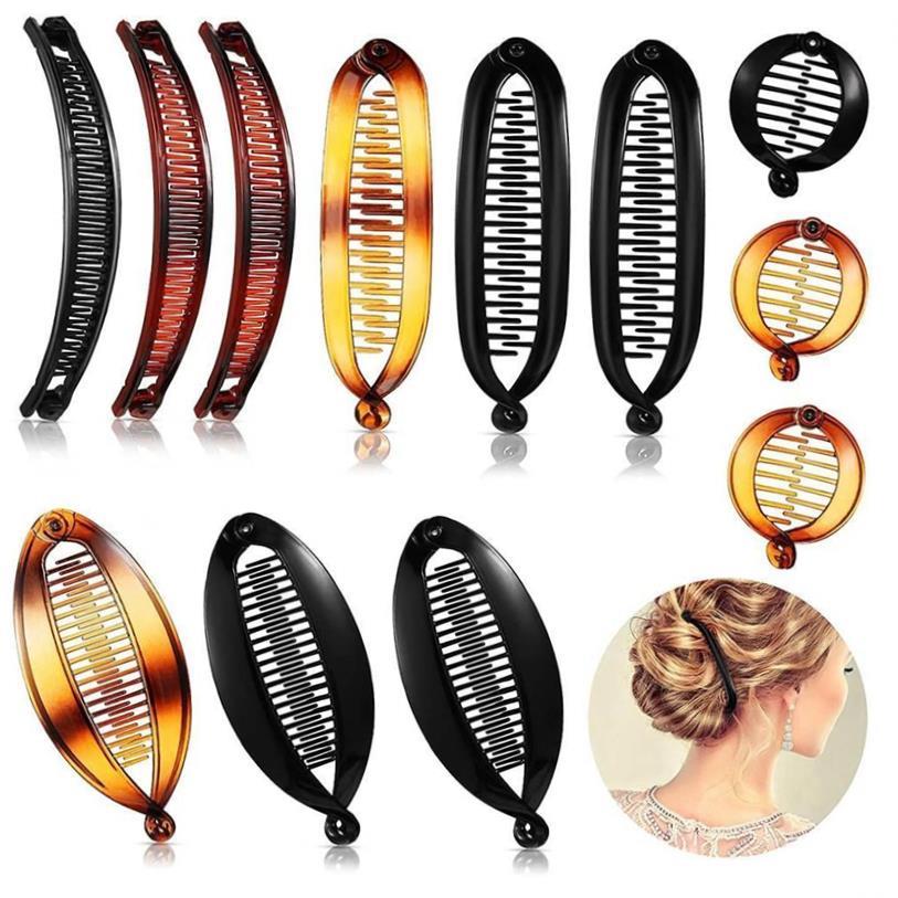 Hair clip set banana clip coiled hair clip fish clip ponyta