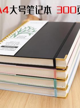 300pages A4 English writing notebook teacher planner book0