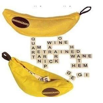 BANANAGRAMS WORD GAME EDUCATIONAL ANAGRAMS TRAVEL GRID
