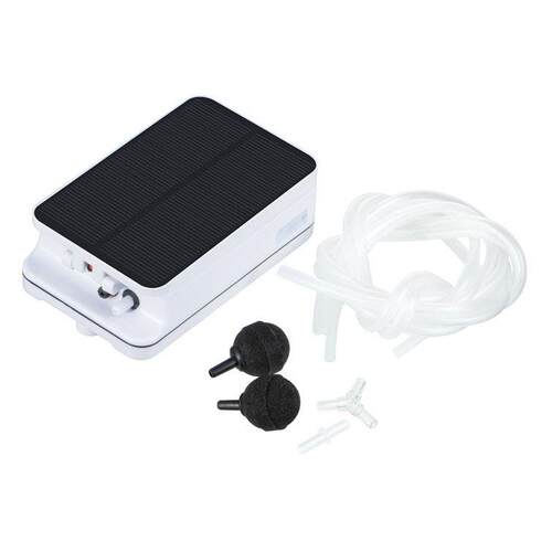 2025 Solar Power Panel Oxygenator Oxygen rator Air Pump跨境