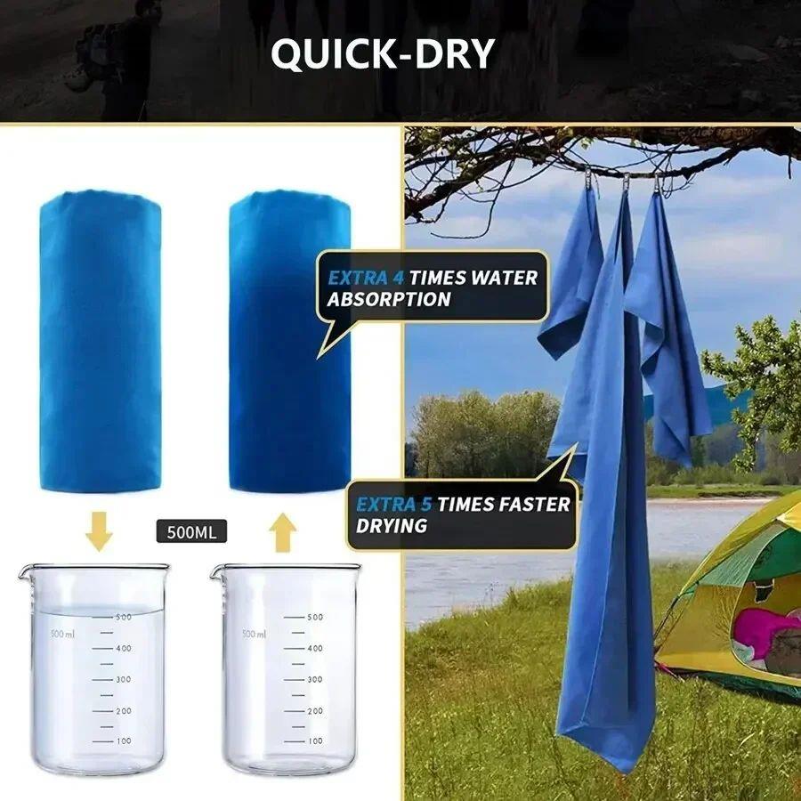 Quick-Dry Sports Towel 40X80/76X152CM Microfiber Running Yog