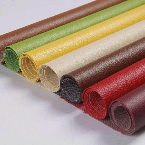 Leather fabric PVC small lychee pattern artificial leather