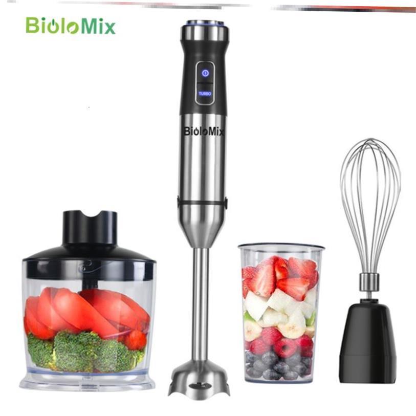 electric hand immersion blender food processor chopper mixer