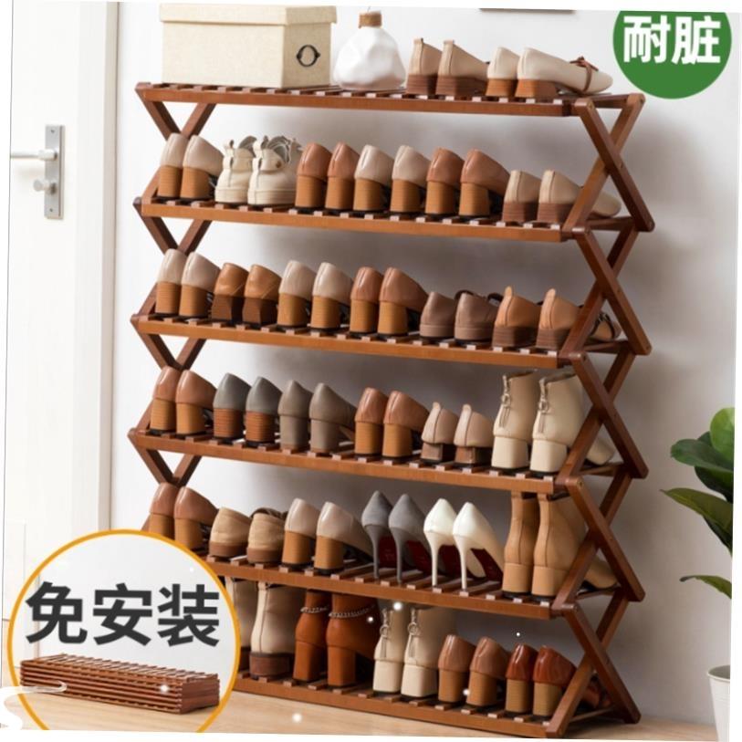 Installation free simple shoe rack folding shoe cabinet 鞋架