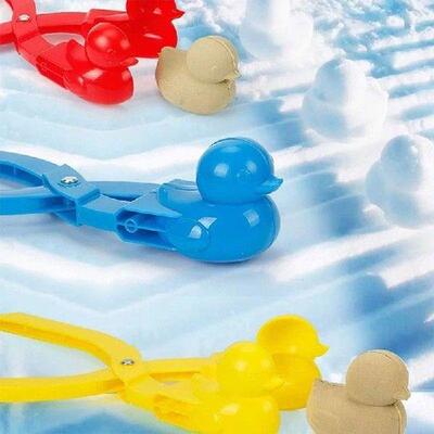 Duck Shaped Rice Ball Molds with Handle Ball Clamps Round