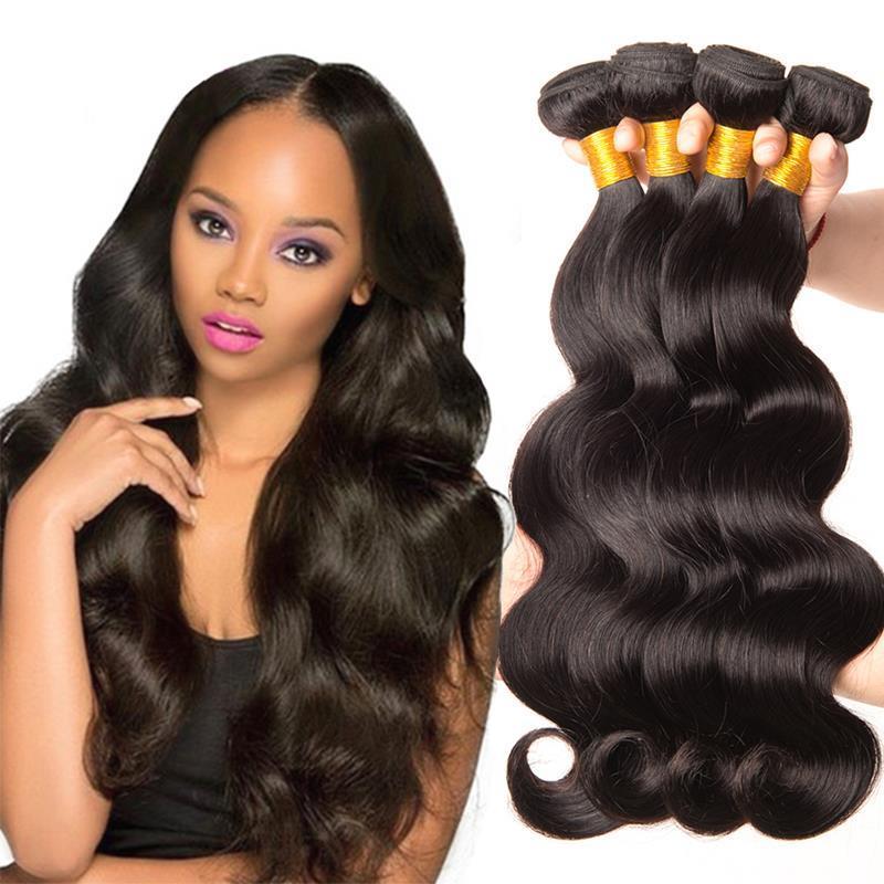 1pc brazilian virgin Human Hair 100% weave 9a body wave发帘