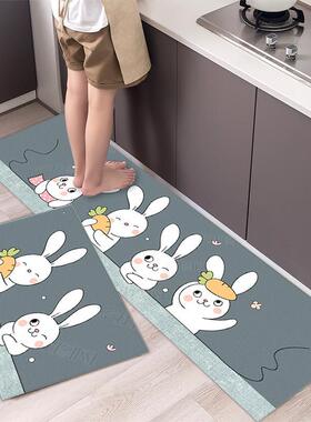 Kitchen carpet mat doormat bathroom antiskid cushion pad