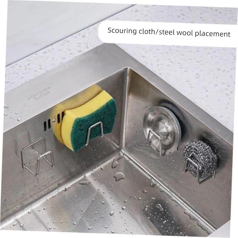 Kitchen accessories Sink Sponges Holder Self Adhesive rack