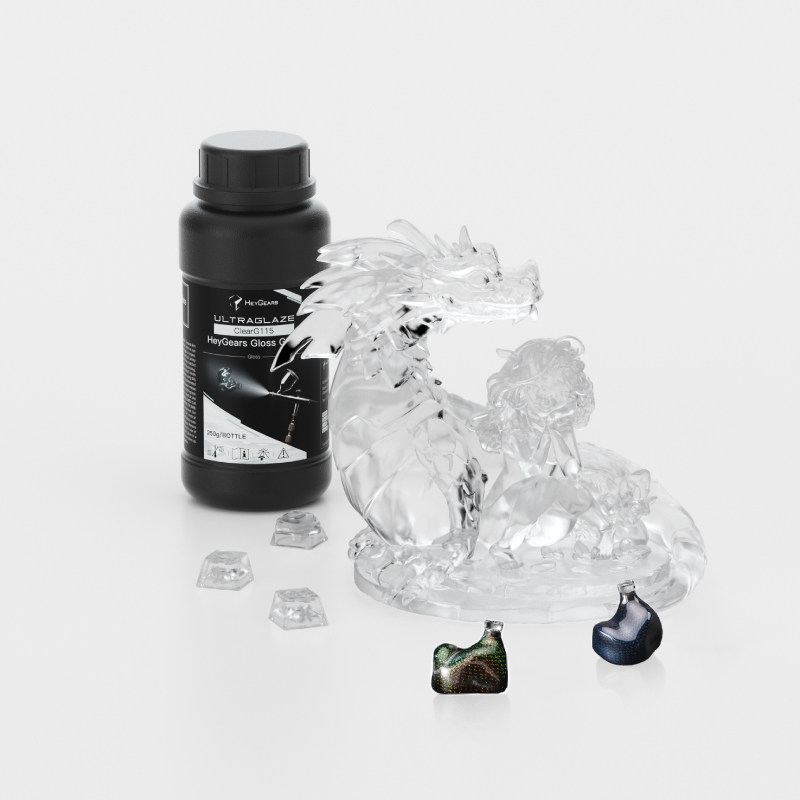 【现货】HeyGears/黑格高光UV光油 适配手办模玩3C电子