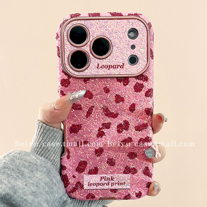 豹纹纹理适用苹果手机壳