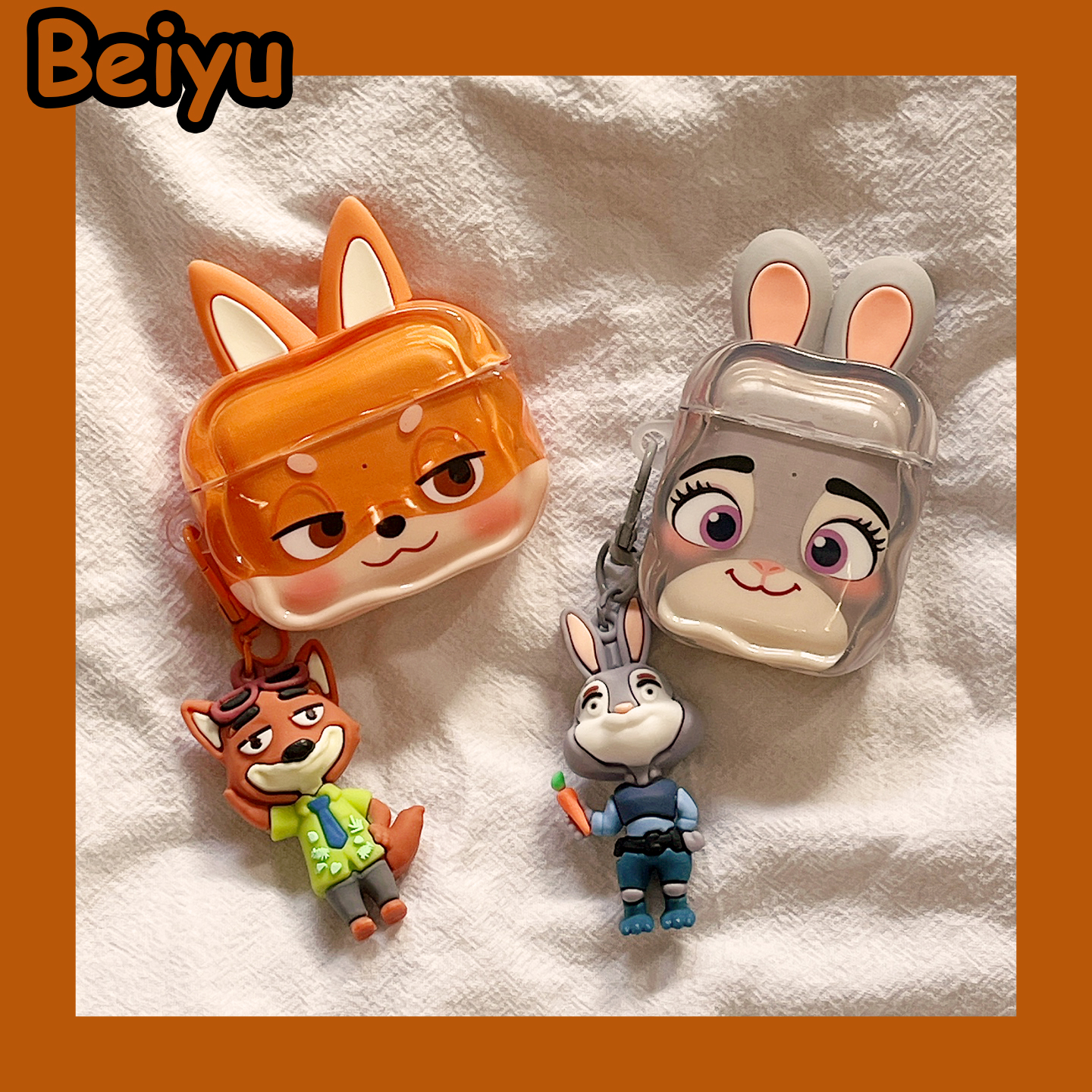 尼克狐朱迪适用苹果耳机套