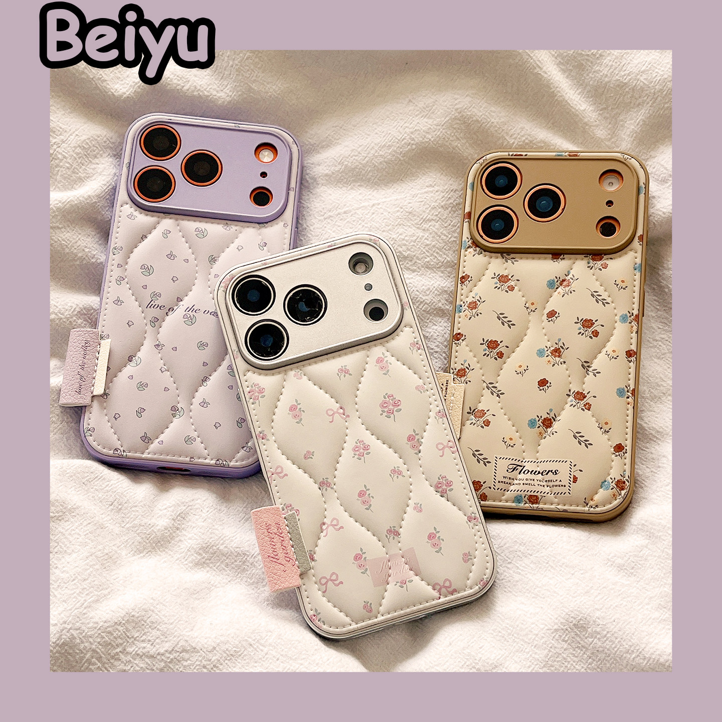 韩系少女碎花羽绒服适用苹果17Promax手机壳iphone16pro新款15pro小众16pm皮质14pro硅胶17pro创意13全包12女,3C数码配件,手机保护套/壳,淘宝优惠券,粉丝福利购,淘宝优惠卷