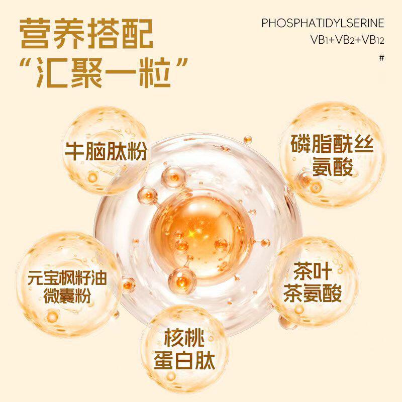 特膳多维脑肽磷脂酰丝氨酸oem脑肽神经酸定制元宝枫籽油神经酸片
