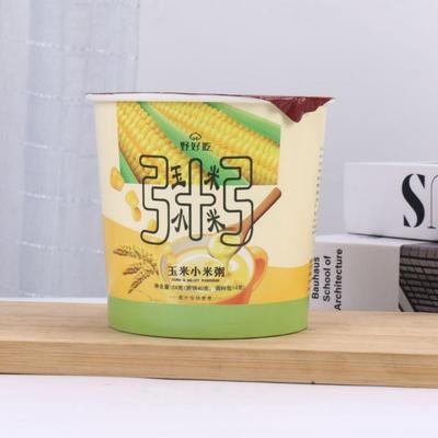 玉米小米粥免煮冲泡营养速食粥低脂营养玉米小米速食早餐粥