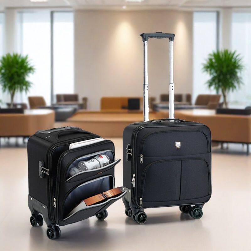 牛津布登机箱轻便行李箱迷你旅行箱小型航空铁路乘务员拉杆箱16寸