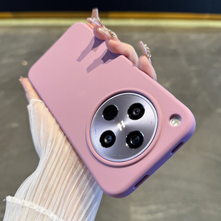 黑加仑紫适用于oppofindx8s手机壳液态硅胶x8ultra简约Reno14纯色全包Reno13高级感防摔x7男女 2025新款