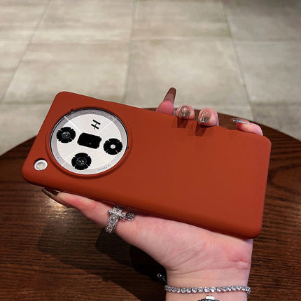 适用于OPPOfindx7手机壳findx7ultra防摔findx6高级感findx6pro网红reno11纯色iqoo12pro全包式新款