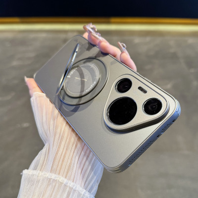 适用于华为pura70手机壳磁吸支架