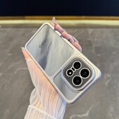 商务硬套 超火全包轻薄散热磨砂电镀边框简约高级感保护套网红情侣款 2029新款 适用于iQOO15手机壳银色新款