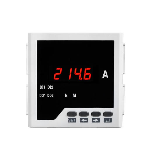 伊莱科单相数显电流表直流智能电表高精度安培表96*96ELE-DA31-1T