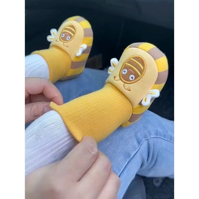 宝宝袜鞋婴儿步前鞋6到12个月小月龄婴儿鞋男女宝宝秋冬季软底鞋