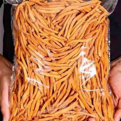 非油炸原味地瓜干农家铁锅沙炒红薯条香酥脆番薯干解馋零食1000g