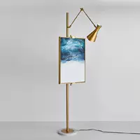 Современная модная минималистичная дизайнерская доска для рисования, торшер, китайский стиль