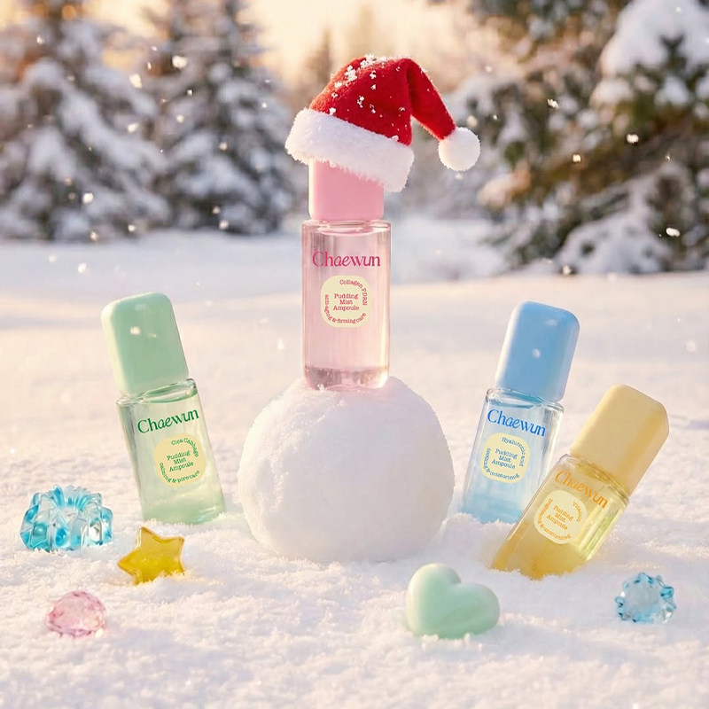 韩国直发 chaewun布丁果冻喷雾 水润肌肤镇定保湿补水100克