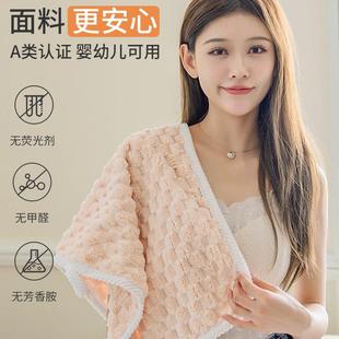 毛巾洗脸比纯棉全棉吸水珊瑚绒擦头发速干洗澡男女情侣家用不掉毛
