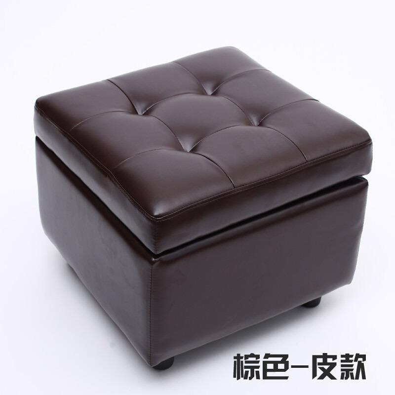 换鞋凳皮质换鞋凳家用门厅矮凳储物凳服装店休息凳厂家直销