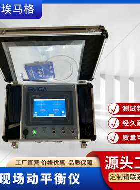 现场动平衡仪单双面风机主轴水泵用 效率高 EMGA-
