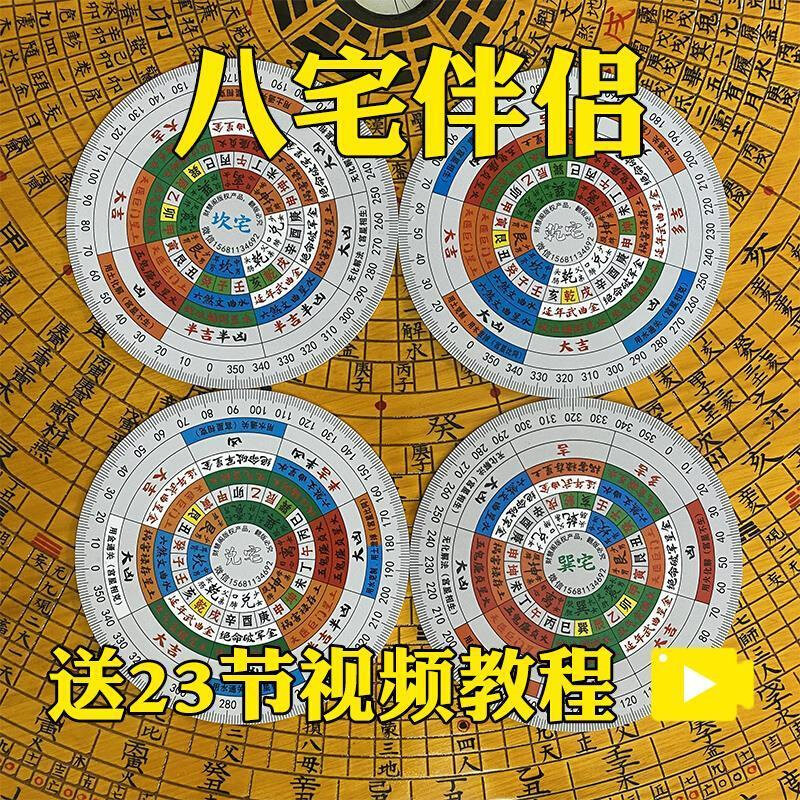 速发财慧阁罗盘八宅伴侣乾坤坎离兑艮震巽直接看答案带解决方法