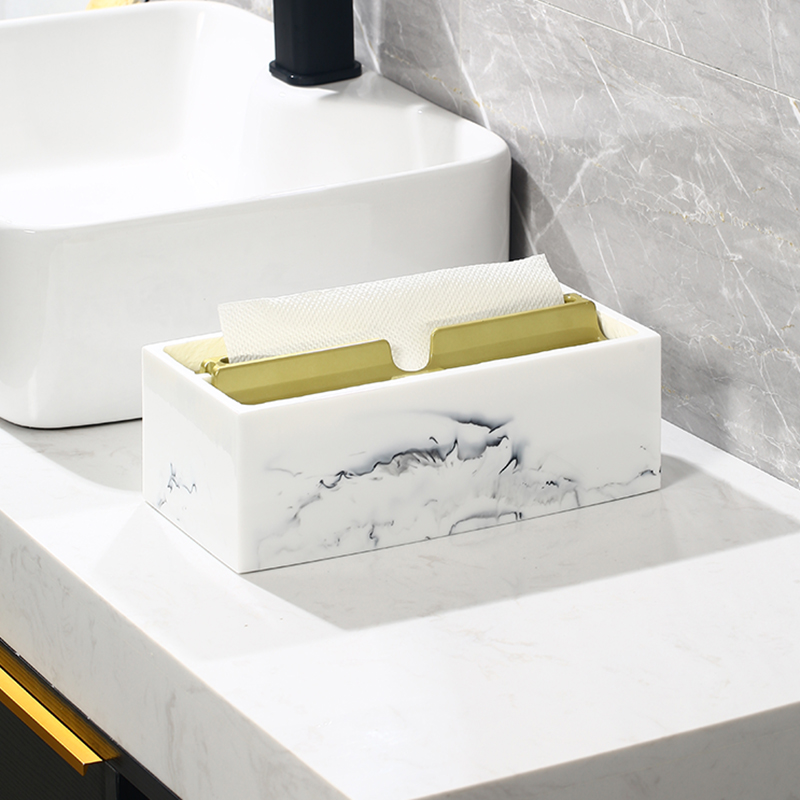 纸巾盒擦手纸盒可定制logo水墨风