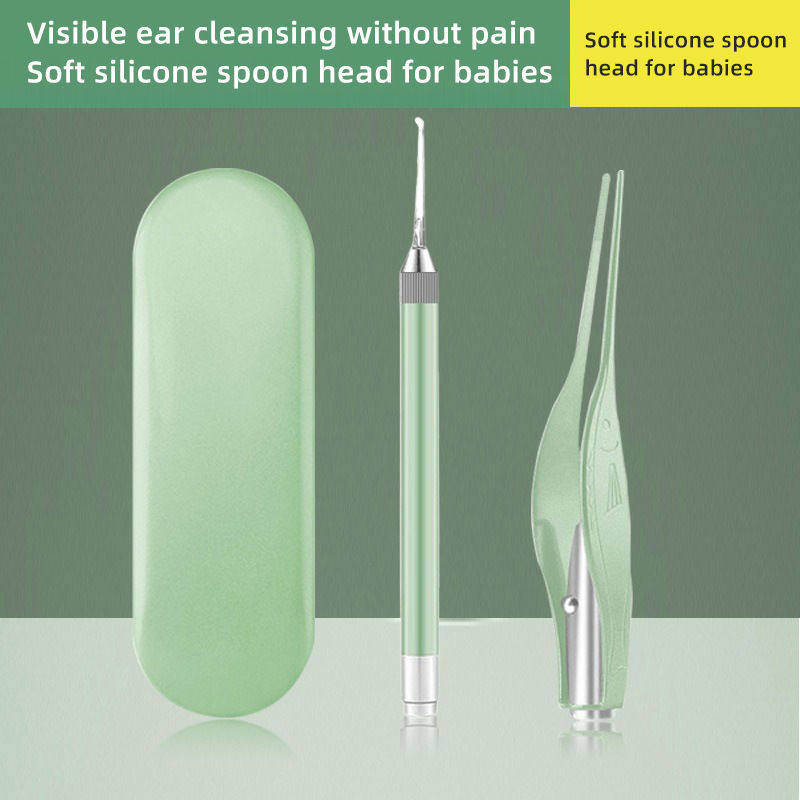 Ear Digging with Light 2024 New Ear Digging Spoon Eardroppin